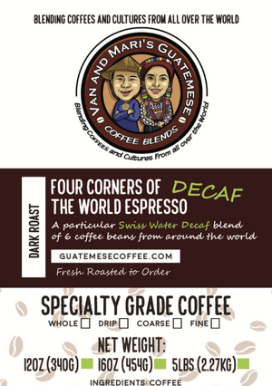 Four Corners of the World Espresso -Decaf